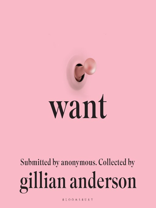 Title details for Want by Gillian Anderson - Wait list